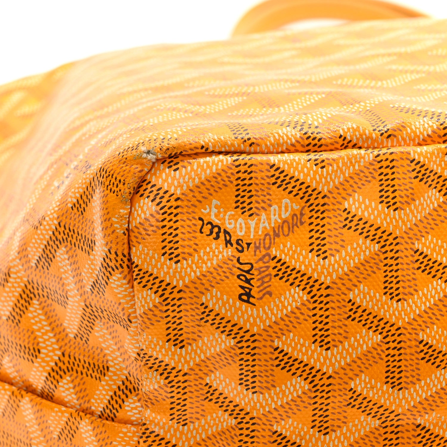 Goyard Goyardine Saint Louis PM Yellow 12 of 19