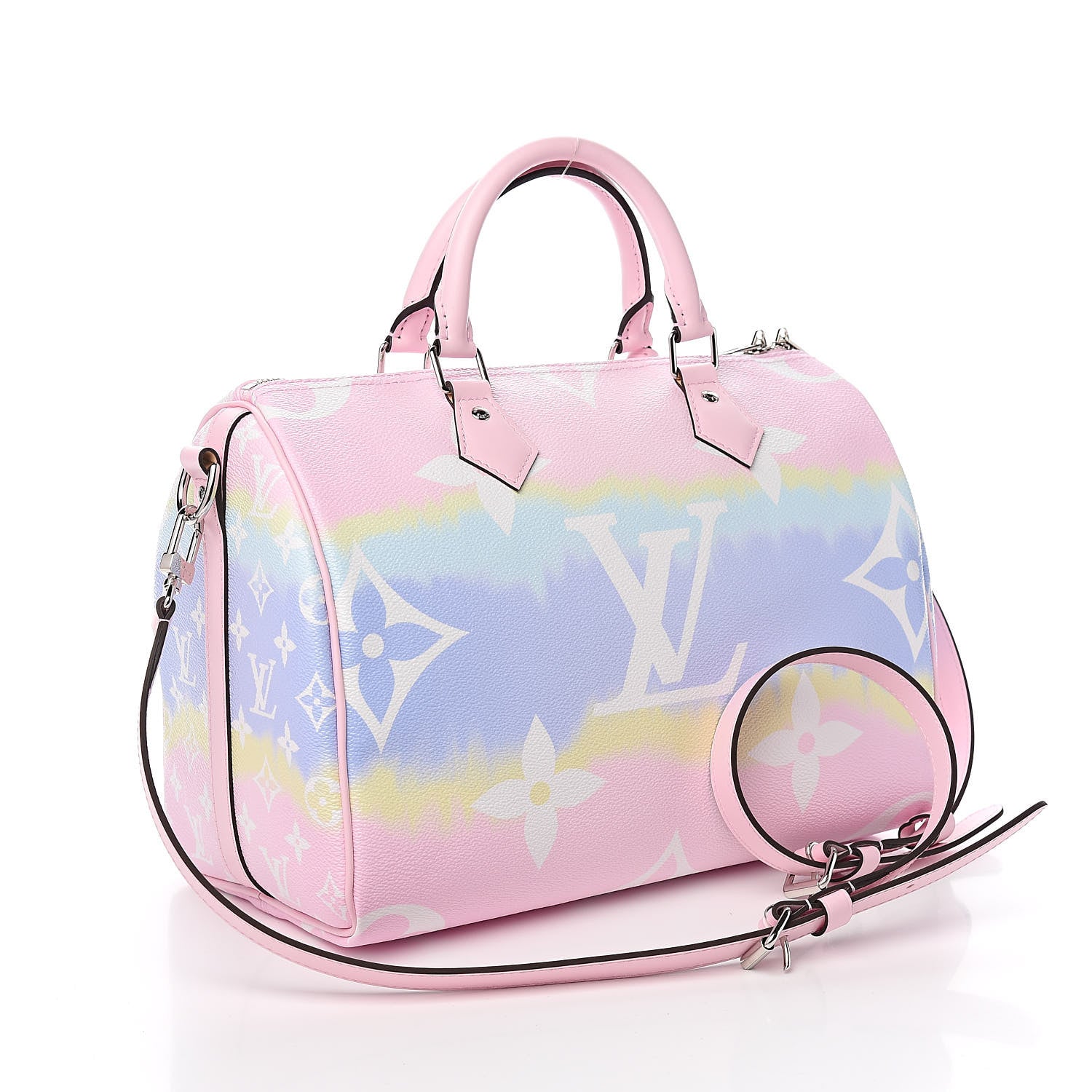 Louis Vuitton Monogram Escale Speedy Bandouliere 30 Pastel 3 of 11