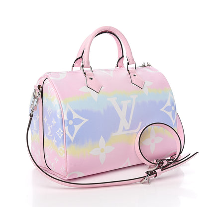Louis Vuitton Monogram Escale Speedy Bandouliere 30 Pastel 3 of 11
