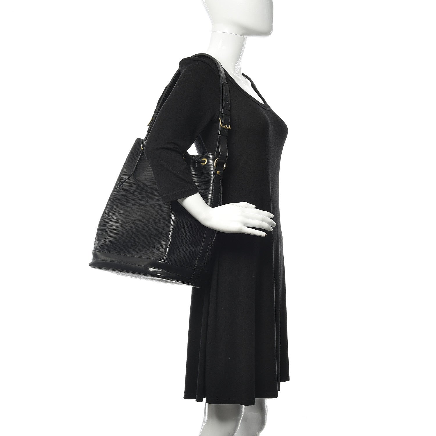 Louis Vuitton Epi Noe Black 2 of 12