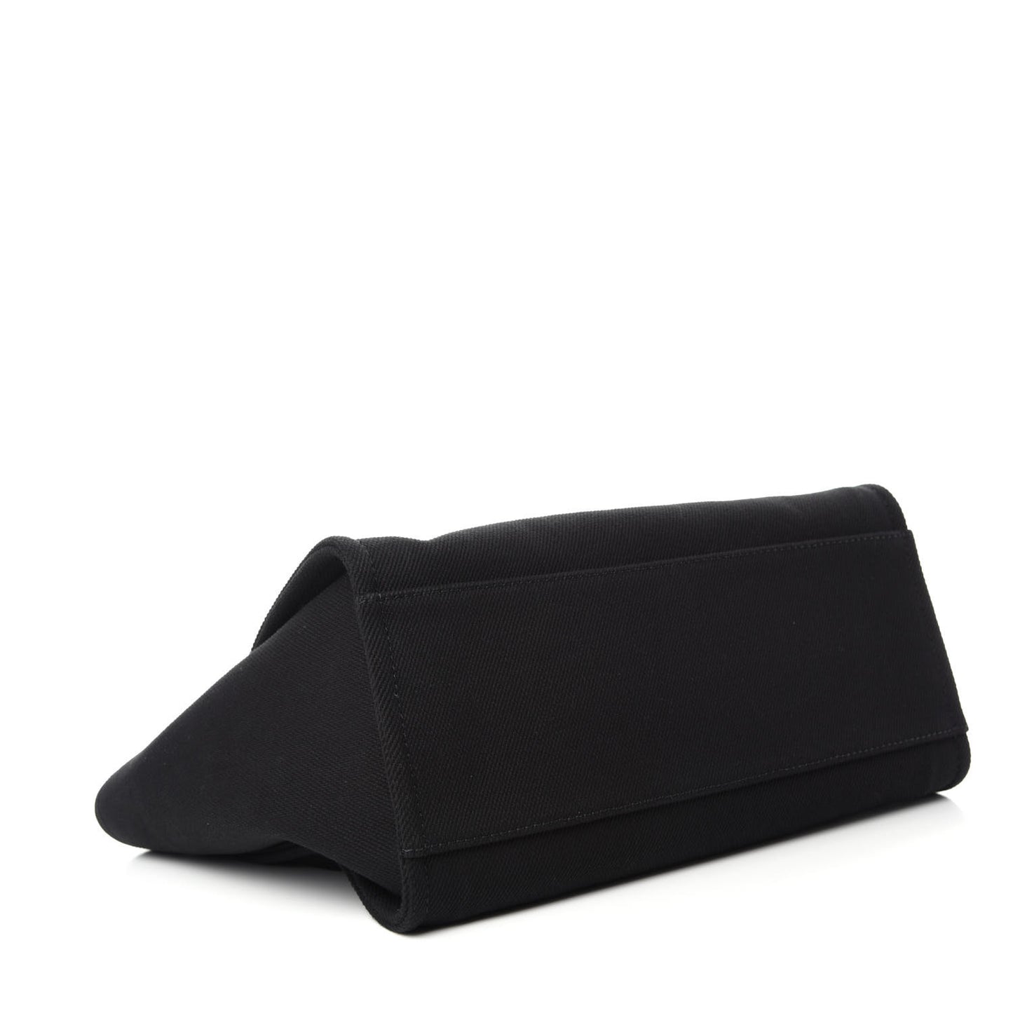 Canvas Pearl Medium Deauville Tote Black
