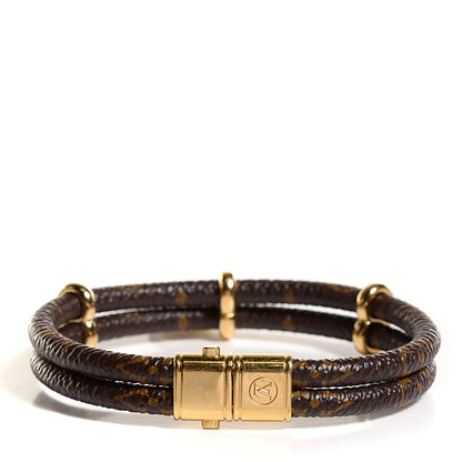 Louis Vuitton Monogram Keep It Twice Bracelet 17 3 of 5