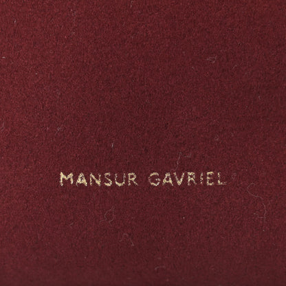 Mansur Gavriel Suede Mini Bucket Bag Rococo 6 of 9