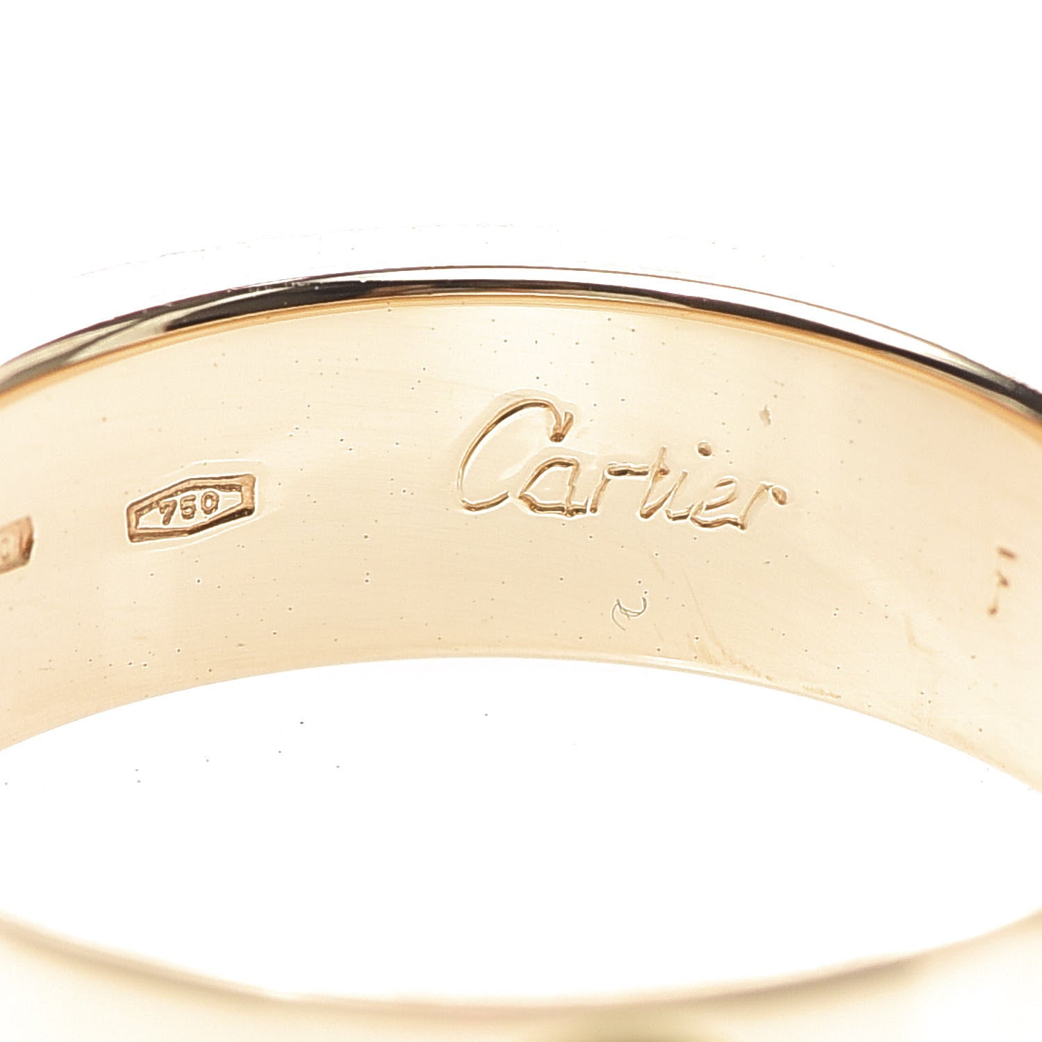 Cartier 18K Yellow Gold 5.5mm LOVE Ring 51 5.75 4 of 5