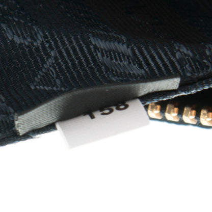 Prada Vitello Daino Zippered Crossbody Bag Baltico 8 of 8