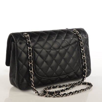 Chanel Caviar Quilted Medium Double Flap Black 3 of 8