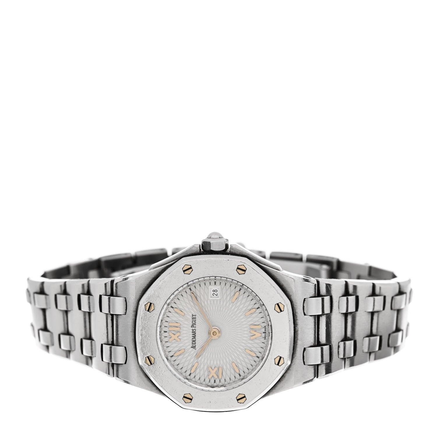 Audemars Piguet Stainless Steel 27mm Royal Oak Quartz Watch Silver 67150ST 2 of 5
