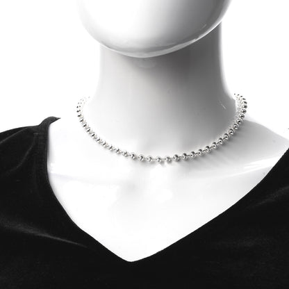 Gucci Sterling Silver Bead Toggle Necklace 2 of 6