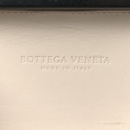 Bottega Veneta Metal Intrecciato Mesh Woven Knot Clutch Argento 6 of 9