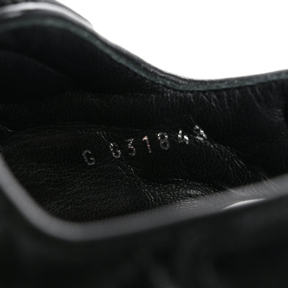 Chanel Lambskin Velcro Dad Sandals 38 So Black 9 of 14