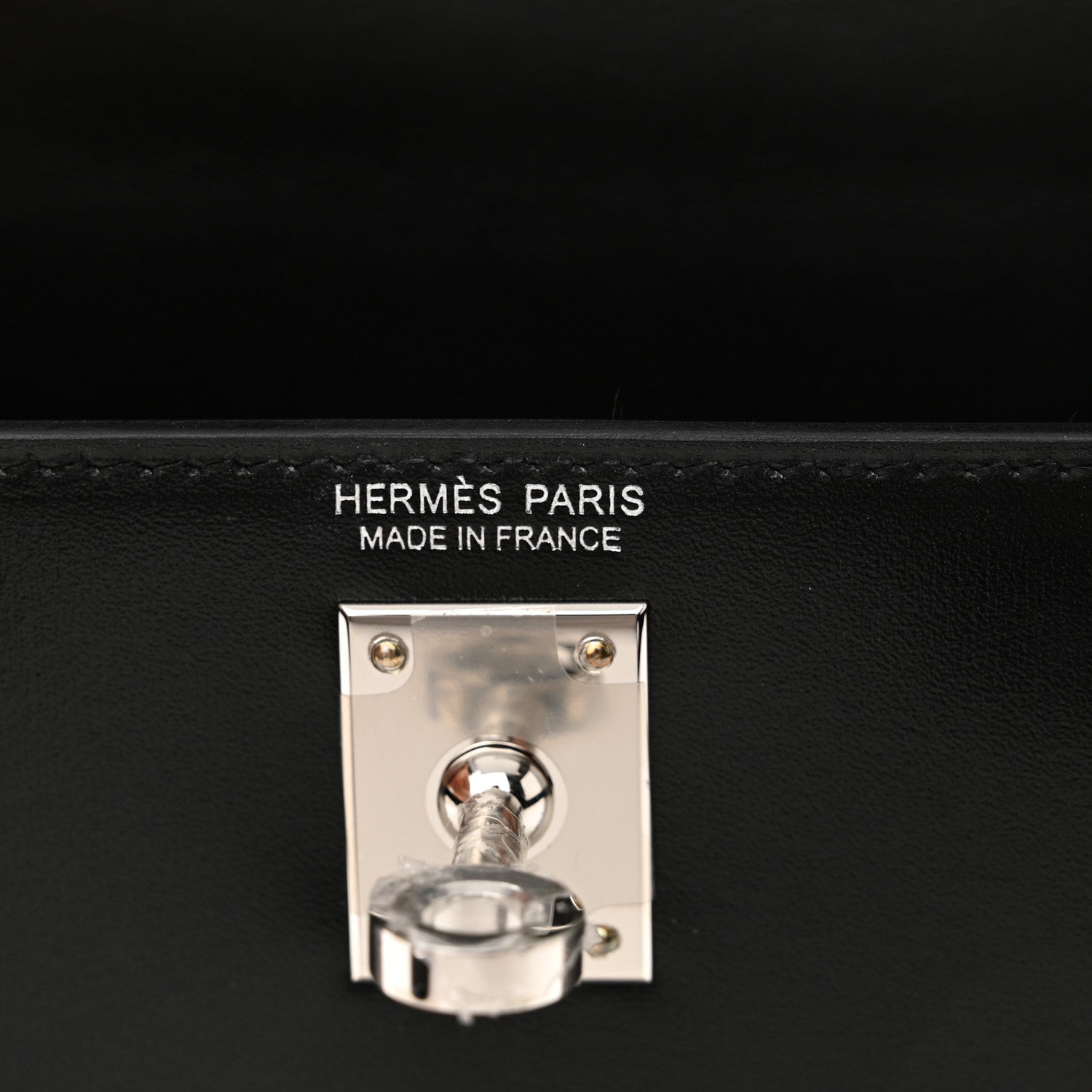 Hermes Box Studded Clouté Mini Kelly Sellier 20 Black 6 of 11