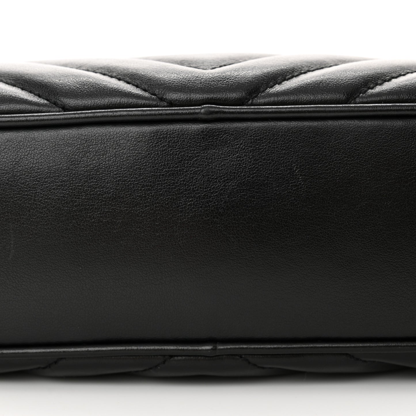 Calfskin Matelasse Monogram Lou Camera Bag Black
