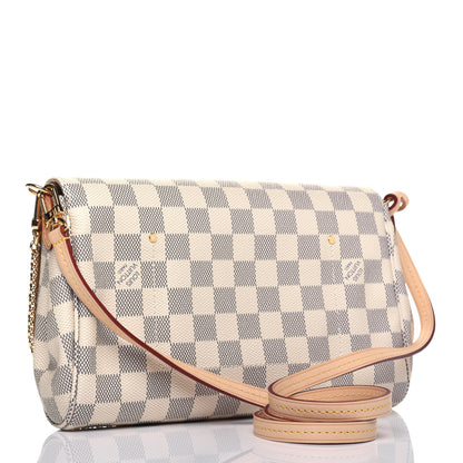 Louis Vuitton Damier Azur Favorite MM 3 of 12