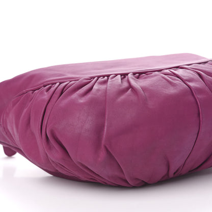 Christian Dior Calfskin Gypsy Hobo Purple 9 of 11