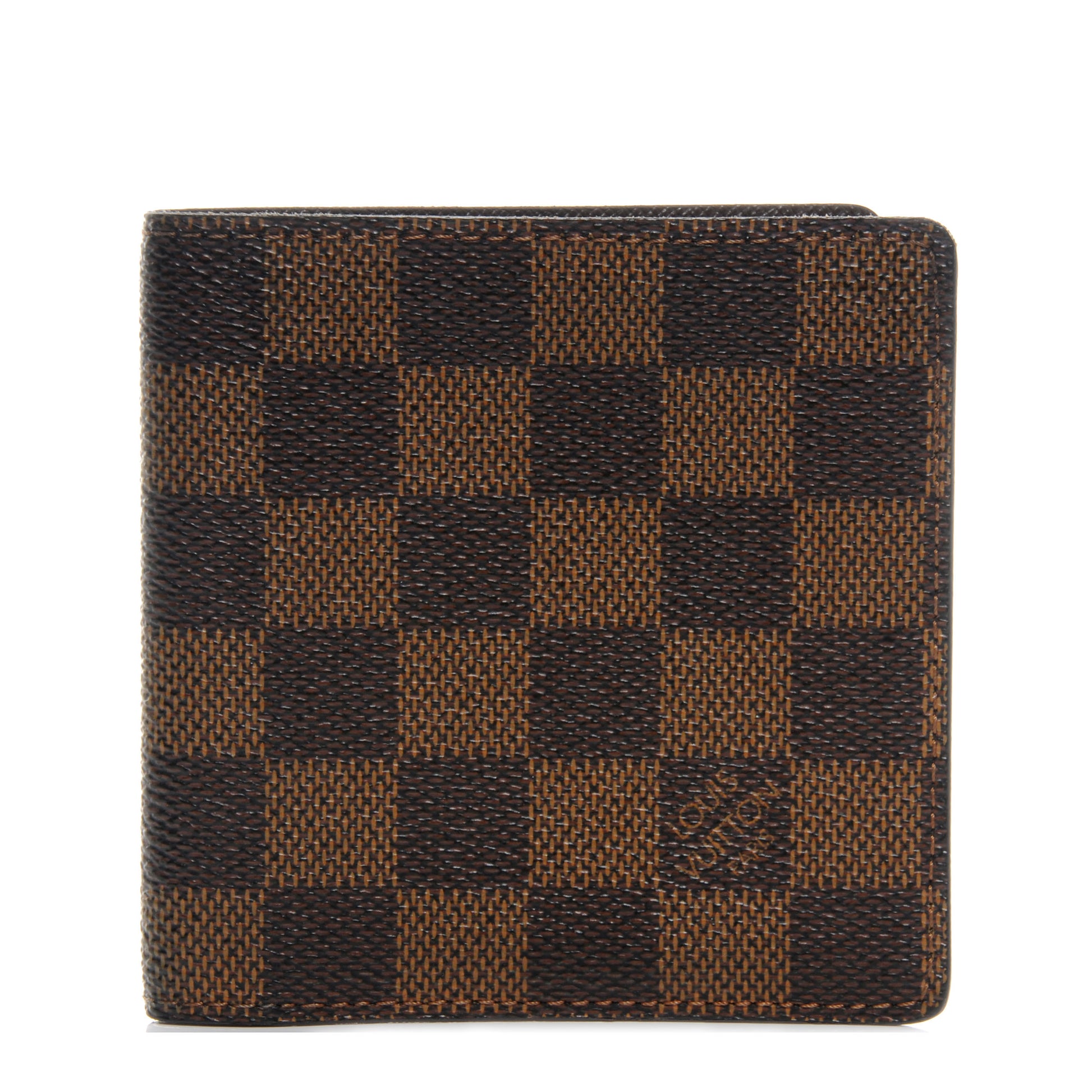 Louis Vuitton Damier Ebene Billfold 6 Credit Card Slots Wallet 1 of 8