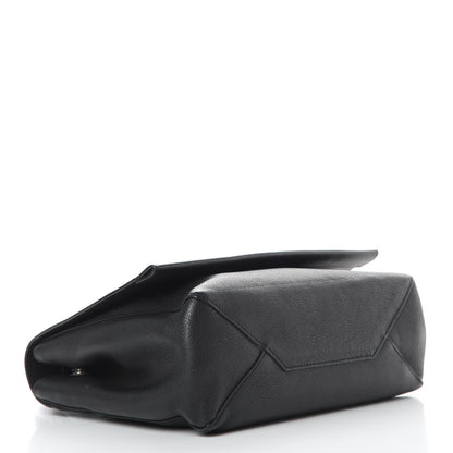 Louis Vuitton Soft Calfskin Lockme II Top Handle Black 4 of 12