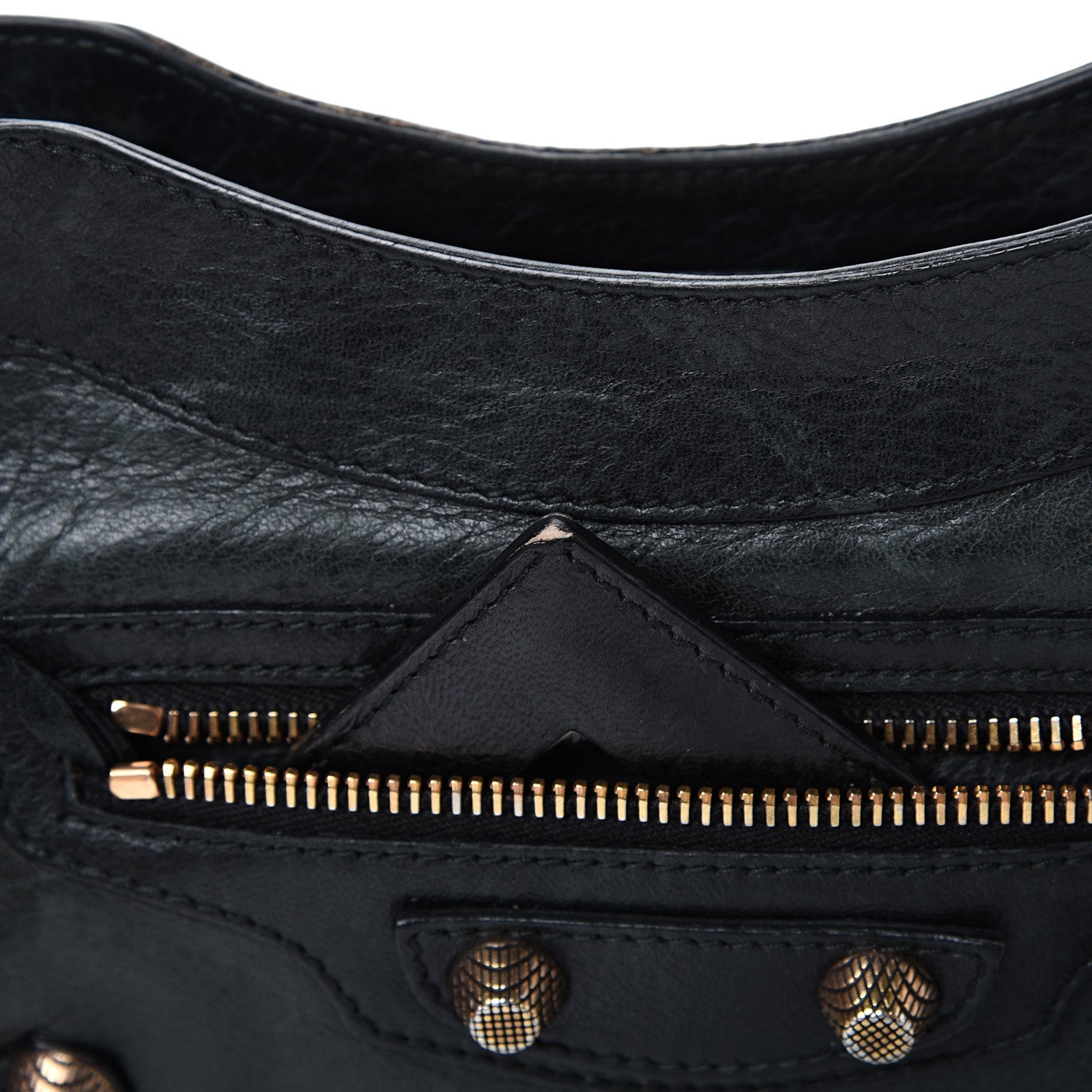 Balenciaga Agneau Giant 12 Rose Gold Hardware Hip Black 13 of 13