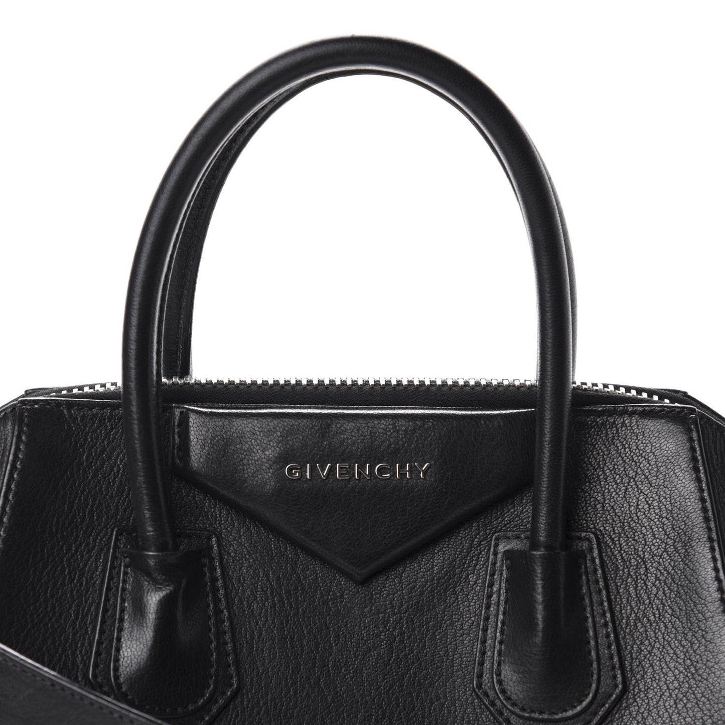 Sugar Goatskin Small Antigona Black