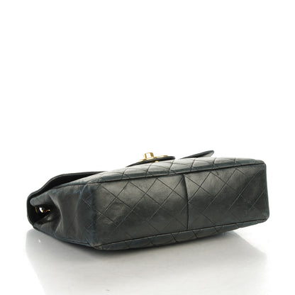 Chanel Lambskin Quilted XL Jumbo Single Flap Black 4 of 11