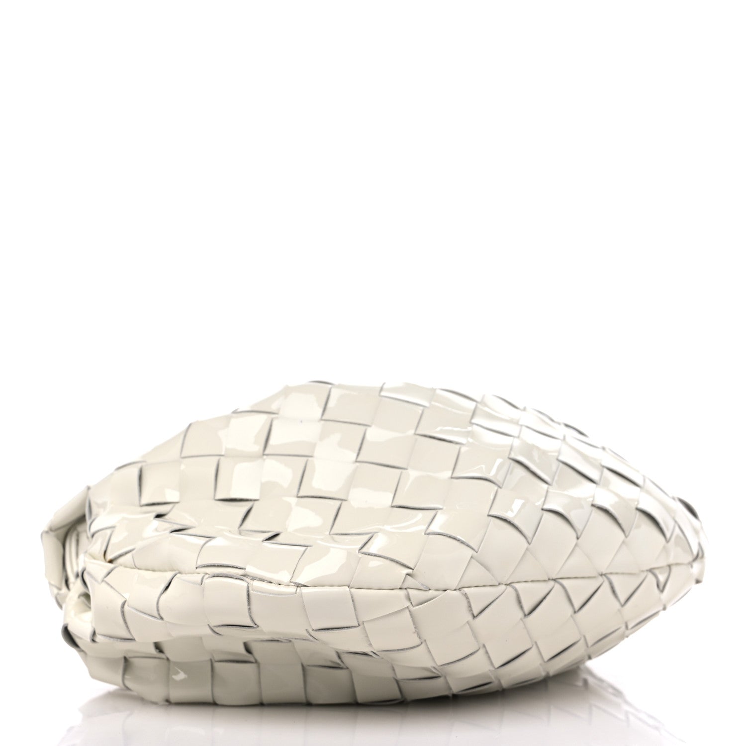 Bottega Veneta Patent Nappa Intrecciato Mini Jodie White 4 of 10