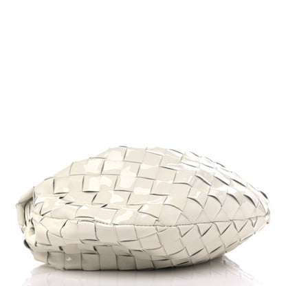 Bottega Veneta Patent Nappa Intrecciato Mini Jodie White 4 of 10
