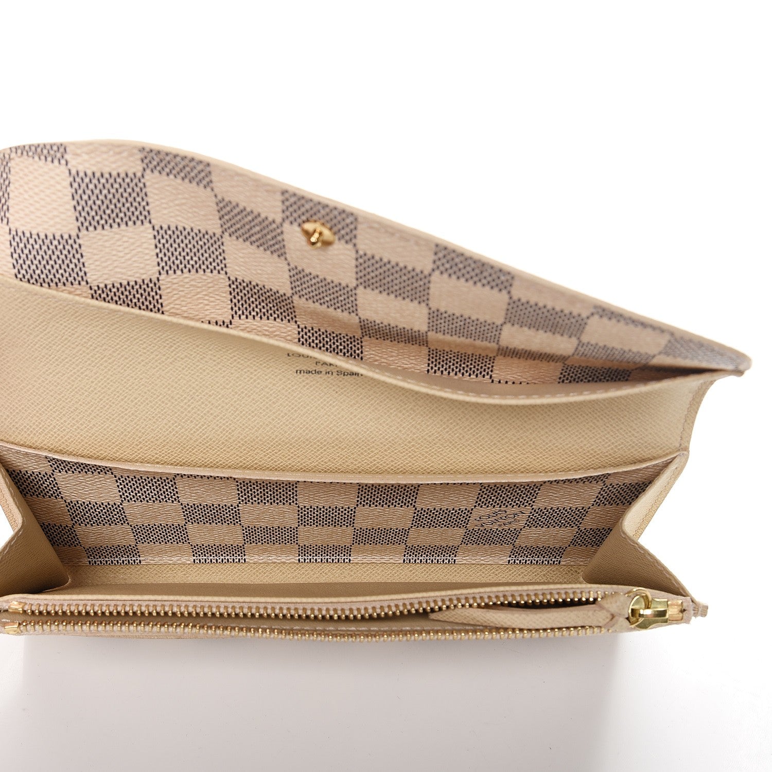 Louis Vuitton Damier Azur Emilie Wallet 5 of 9