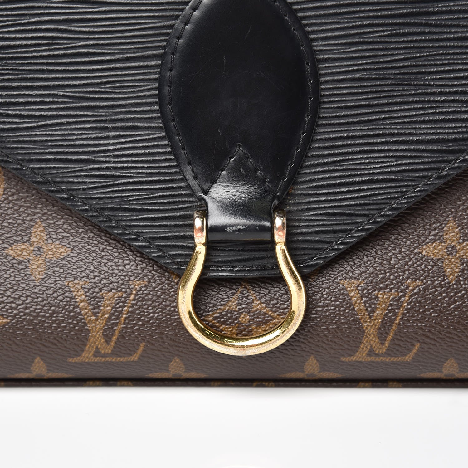 Louis Vuitton Epi Monogram Saint Michel Black 13 of 13
