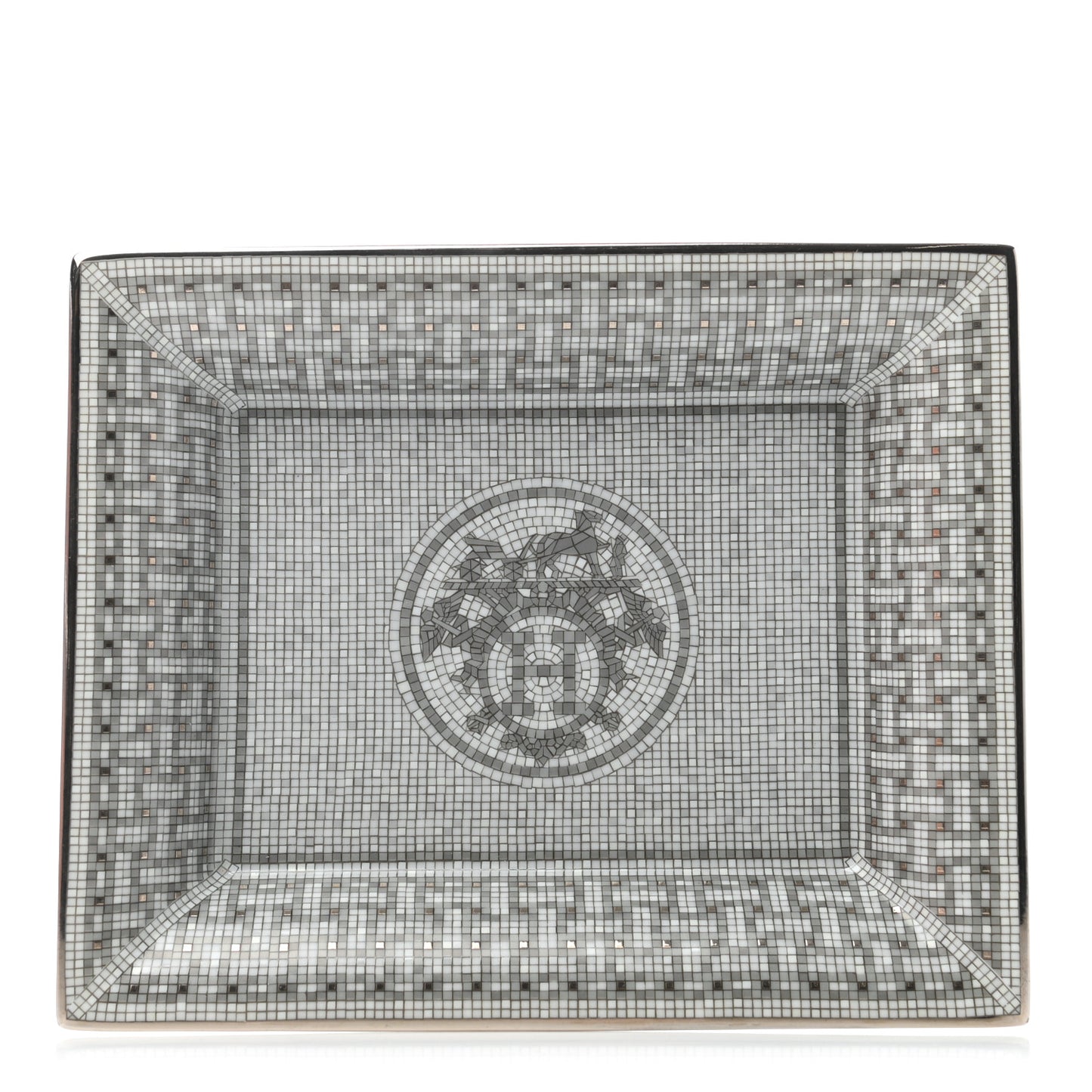 Porcelain Mosaique Au 24 Platine Change Tray