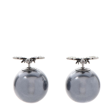 Christian Dior Mise En Dior Tribal Bee Earrings Grey 1 of 5