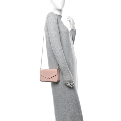 Louis Vuitton Vernis Felicie Chain Wallet Rose Ballerine 2 of 12