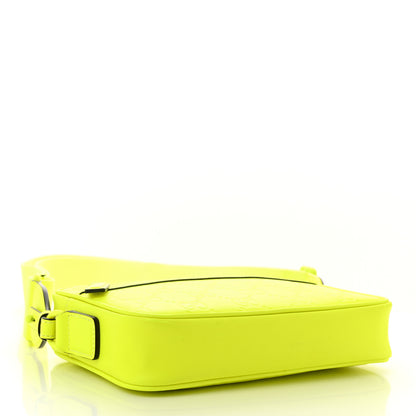 Gucci Rubber Effect Monogram GG Crossbody Bag Fluorescent Yellow 5 of 12