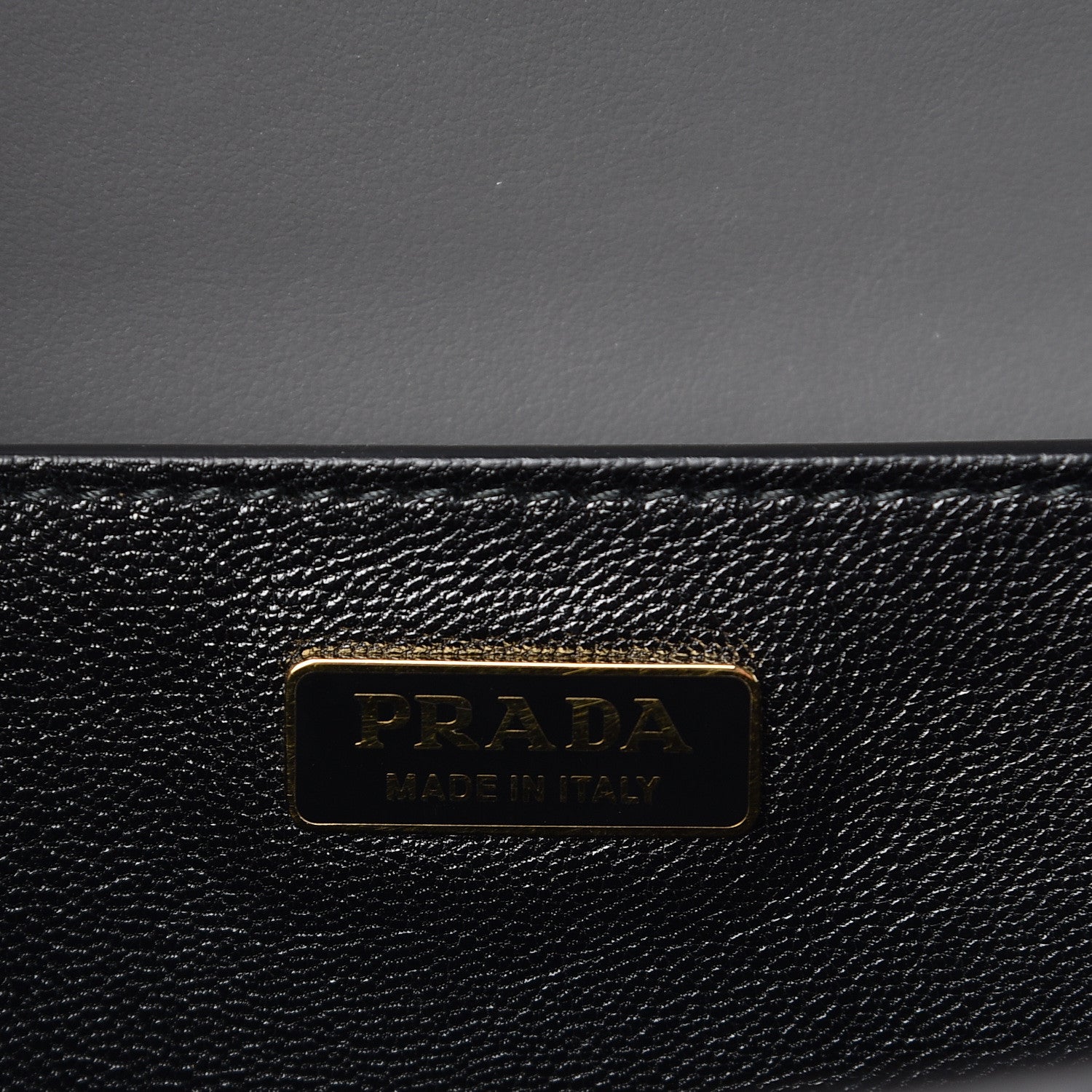 Prada City Calfskin Saffiano Cahier Bag Mercurio Black 6 of 9