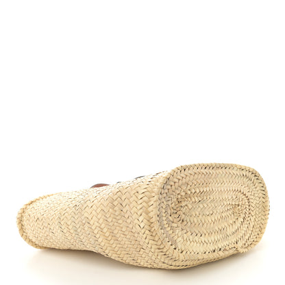 Loewe Raffia Large Basket Tote Bag Natural Tan 4 of 10