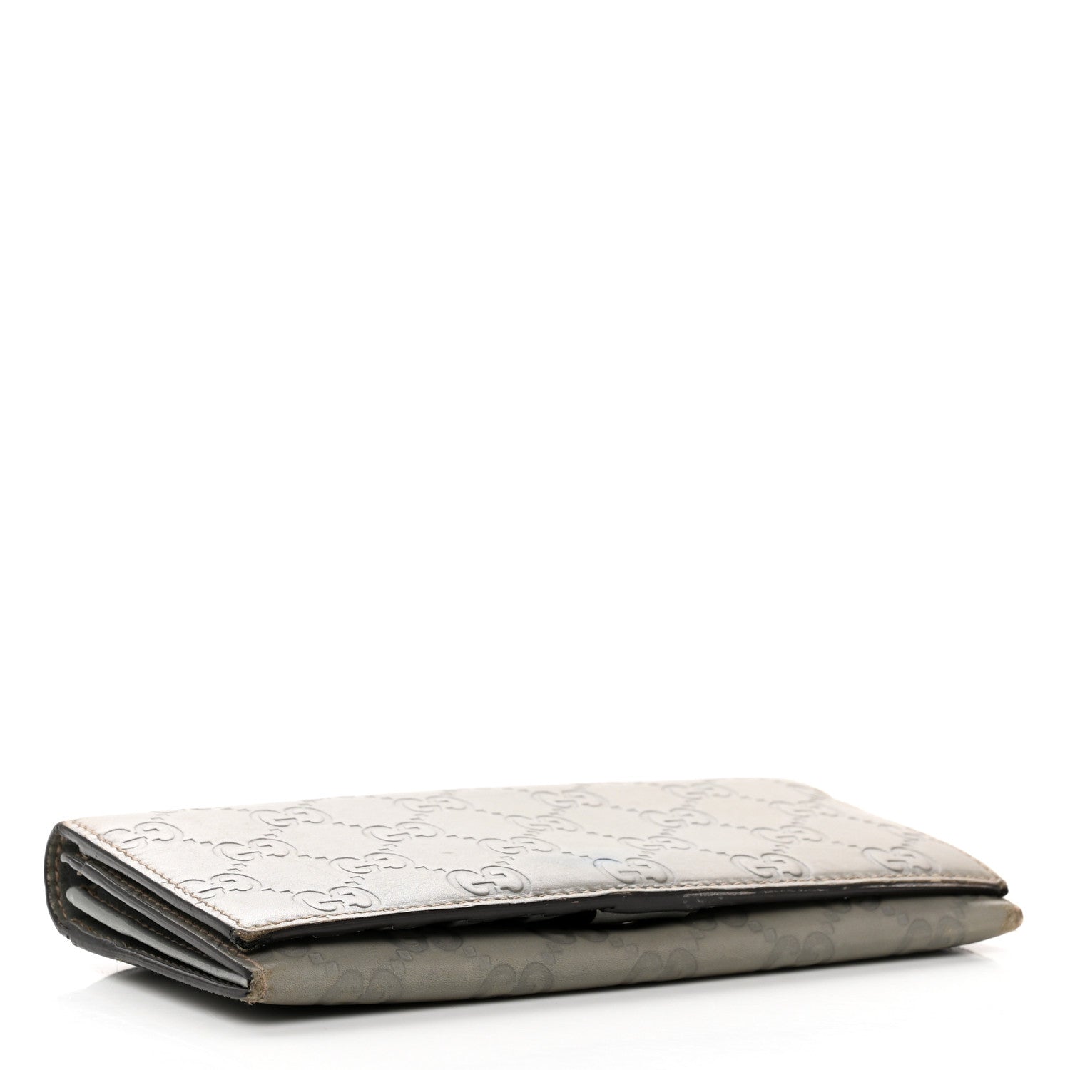 Gucci Guccissima Continental Flap Wallet Grey 4 of 11