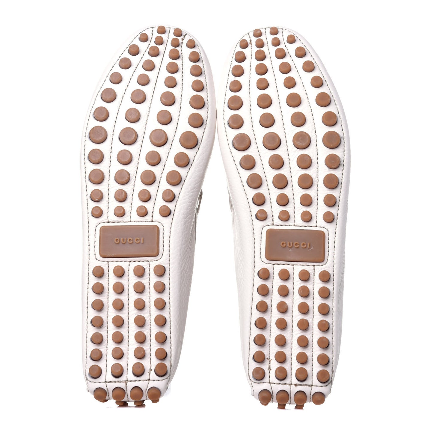 Calfskin Womens Loafers 41 White