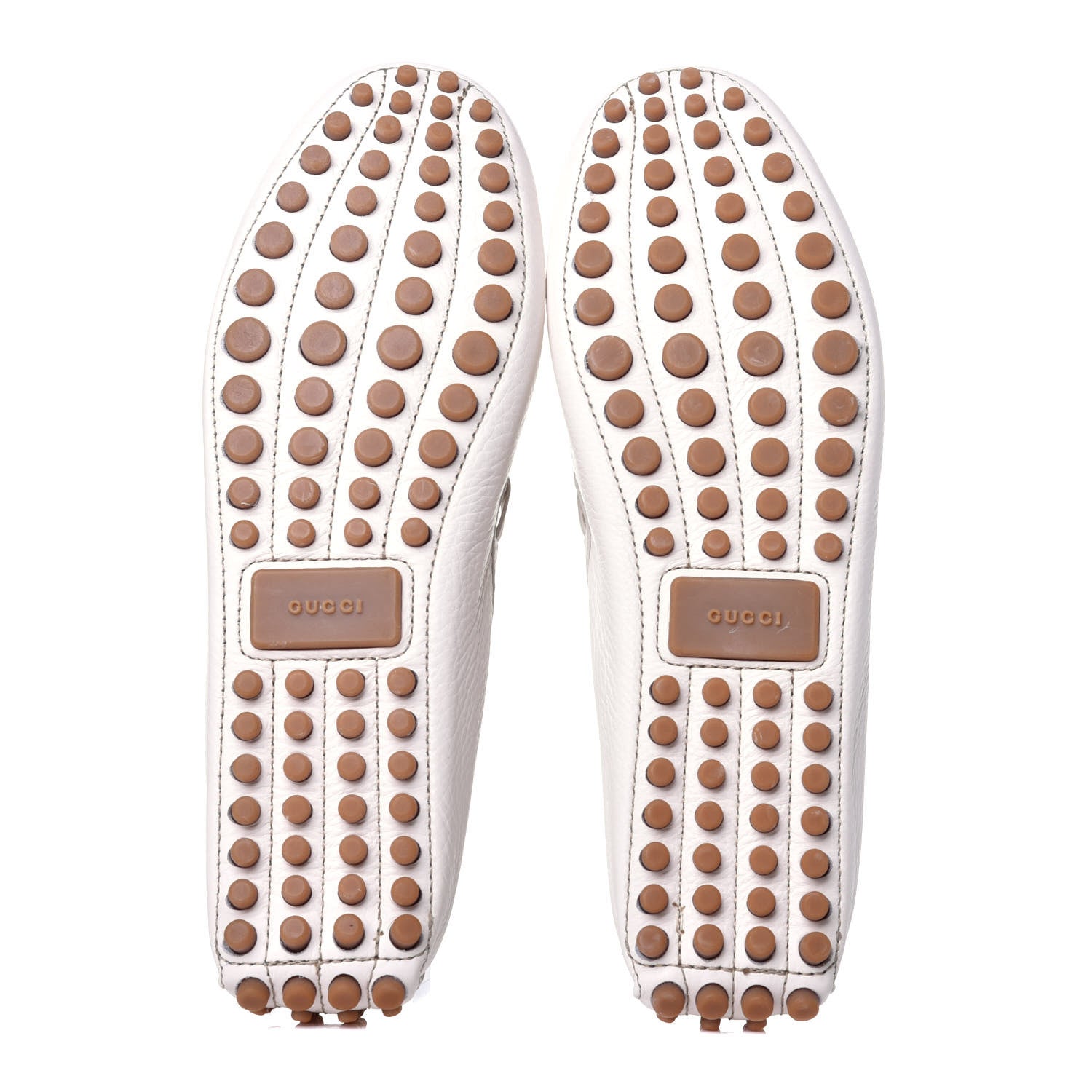 Gucci Calfskin Womens Loafers 41 White 6 of 10