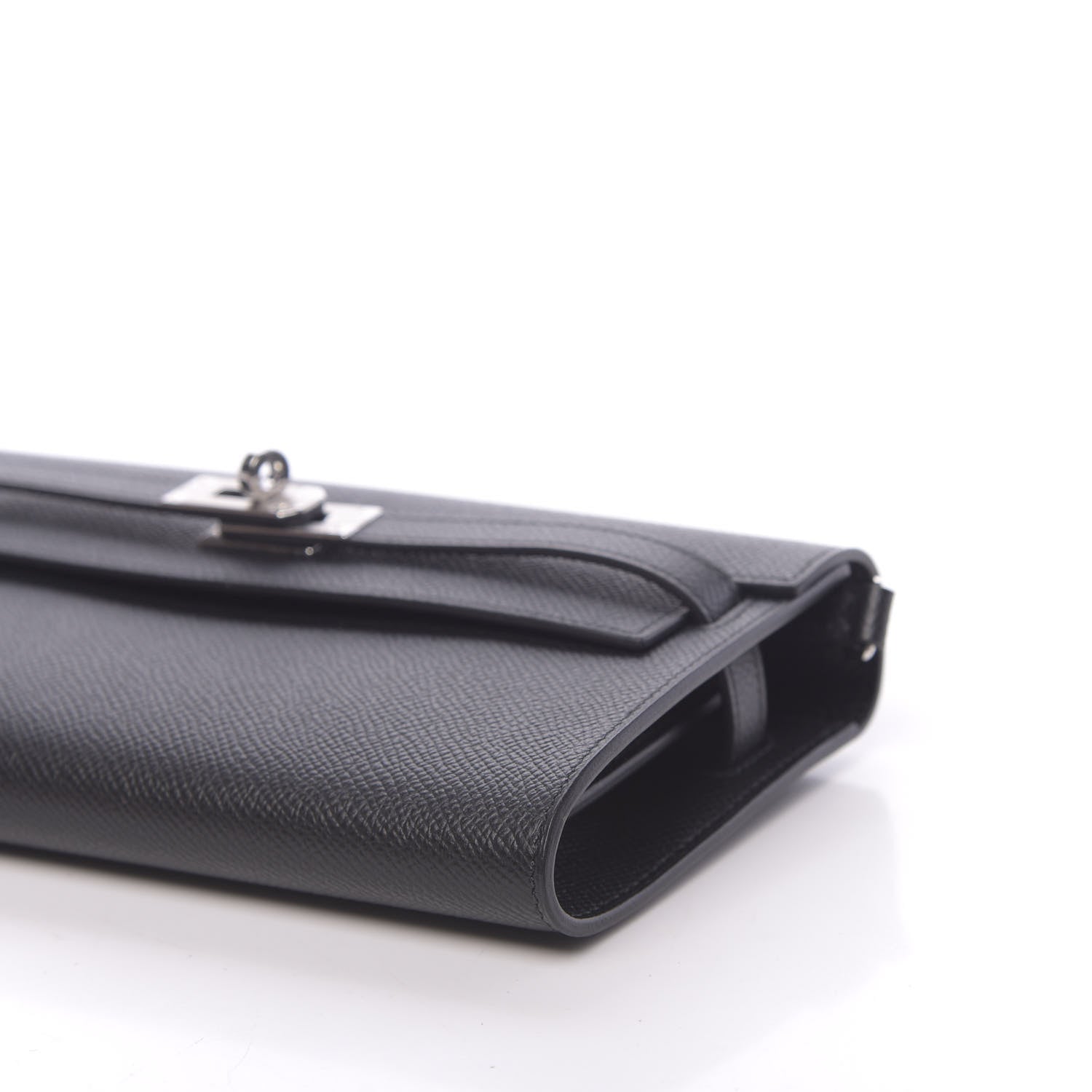 Hermes Epsom Kelly Wallet To Go Black 10 of 11