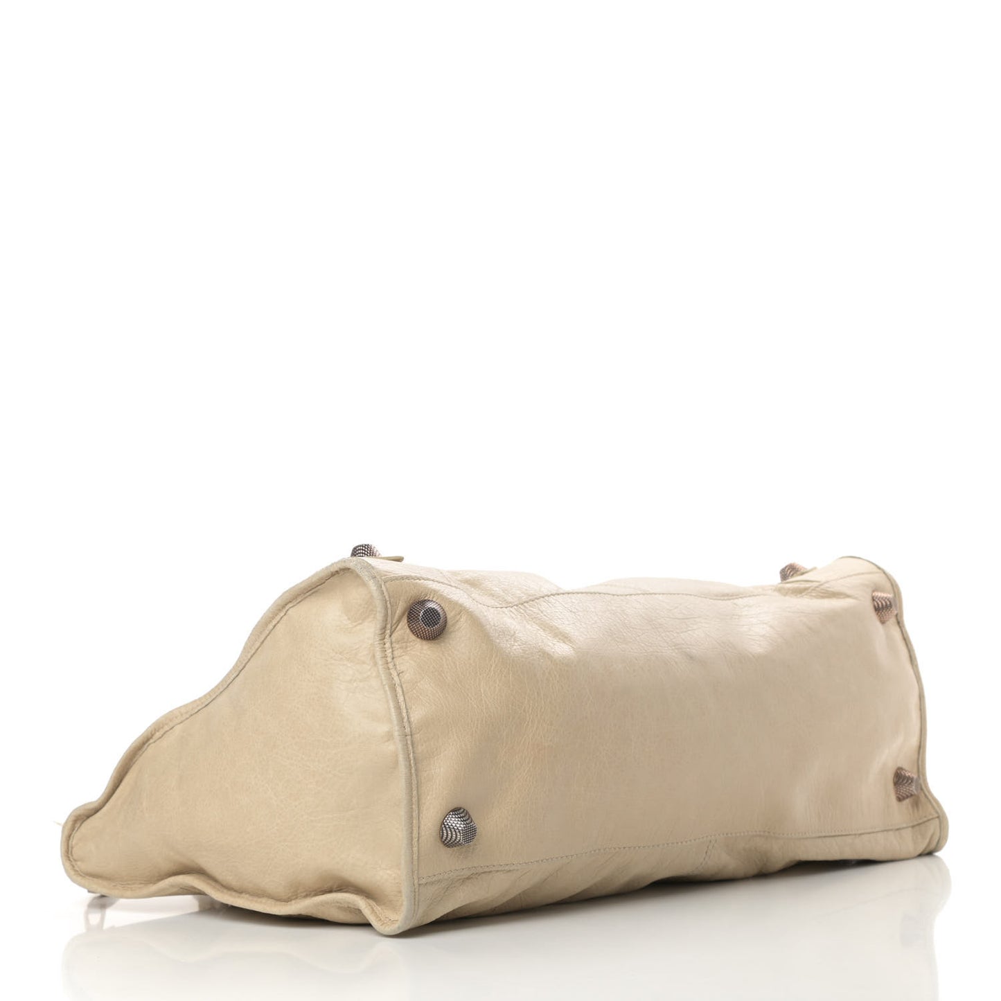 Agneau Giant 21 Rose Gold Hardware Work Praline