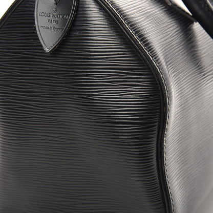 Louis Vuitton Epi Speedy 25 Black 12 of 21