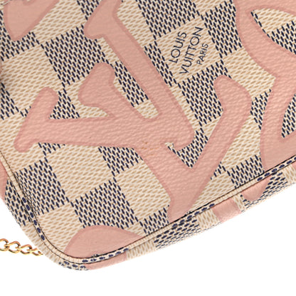 Louis Vuitton Damier Azur Tahitienne Mini Pochette Accessories 8 of 8