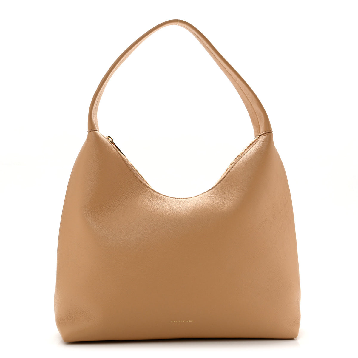 Mansur Gavriel Calfskin Candy Hobo Bag Sand 1 of 10