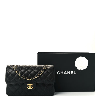 Chanel Caviar Quilted Small Double Flap Black 12 of 12
