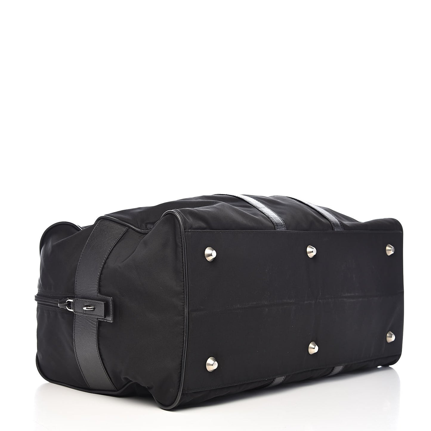 Nylon Viaggio Duffle Black