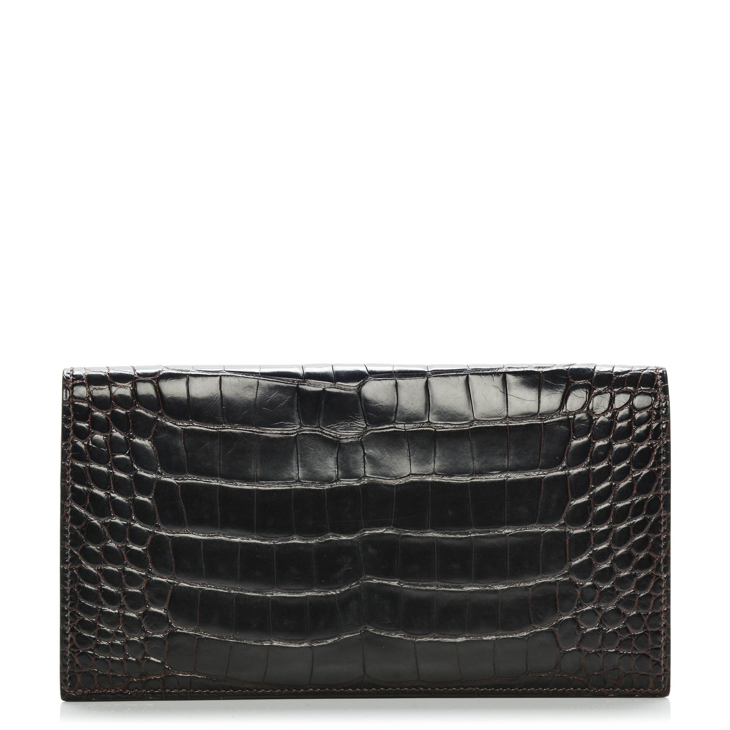 Alligator MC2 Fleming Checkbook Holder Wallet Havane