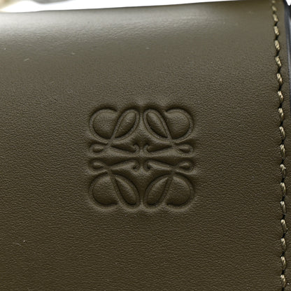 Loewe Calfskin Jacquard Mini Gate Dual Bag Autumn Green 6 of 11