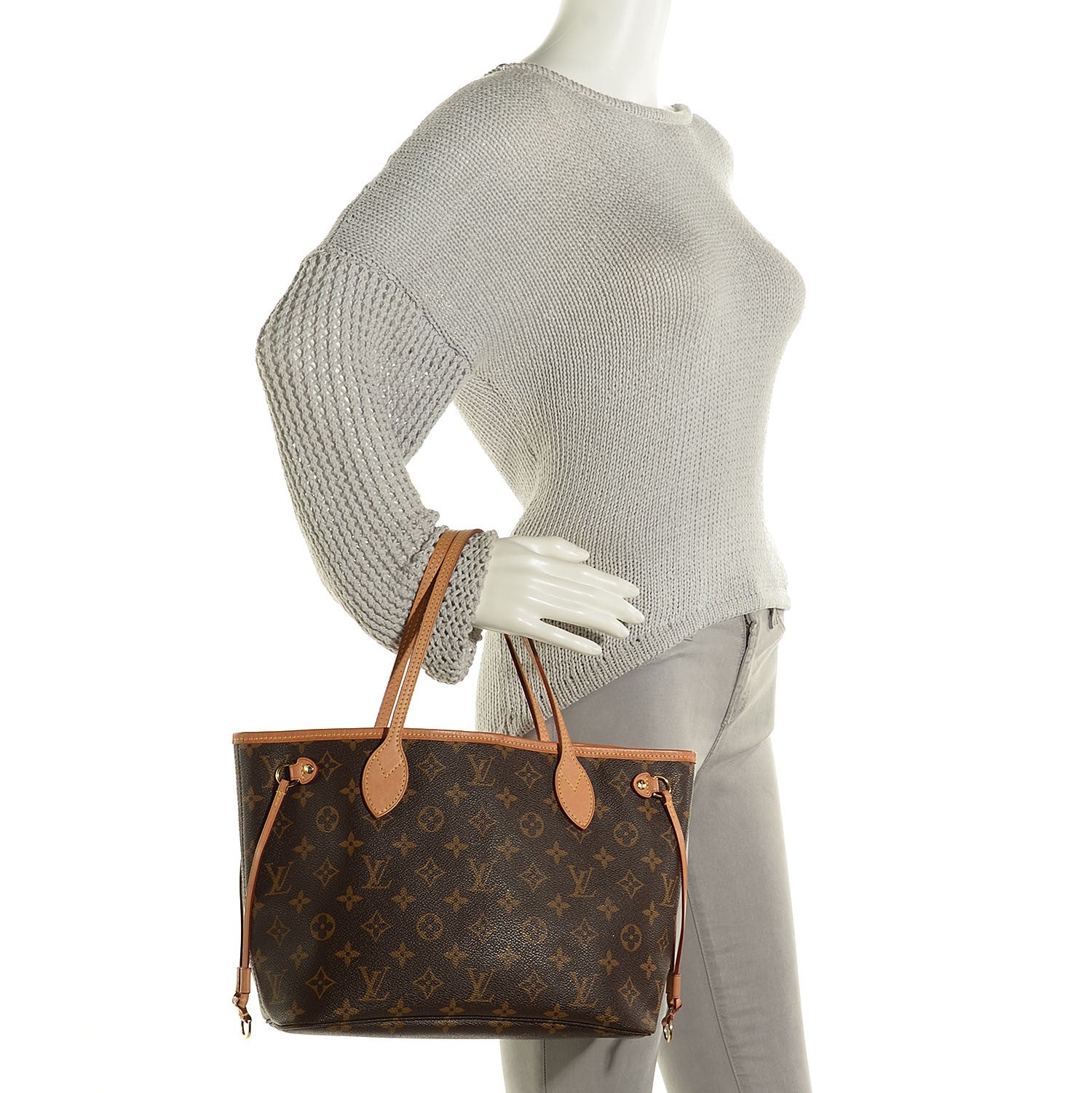 Louis Vuitton Monogram Neverfull PM Fuchsia 2 of 7