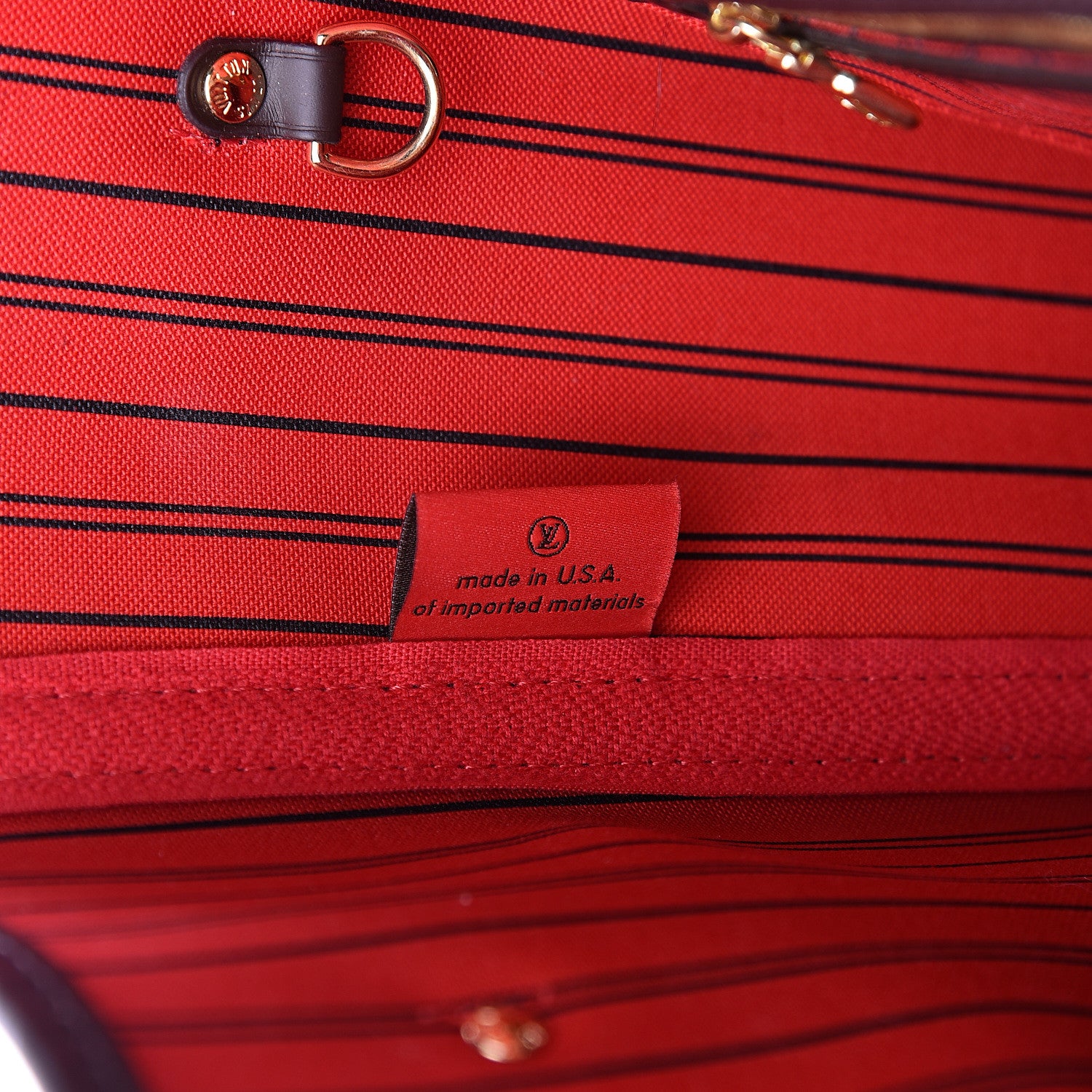 Louis Vuitton Damier Ebene Neverfull MM 6 of 9