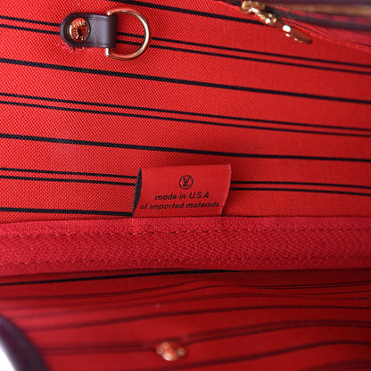 Louis Vuitton Damier Ebene Neverfull MM 6 of 9