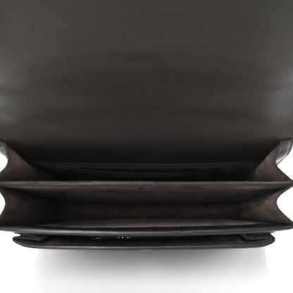 Saint Laurent Grained Calfskin Medium Monogram Sunset Dark Anthracite 4 of 9