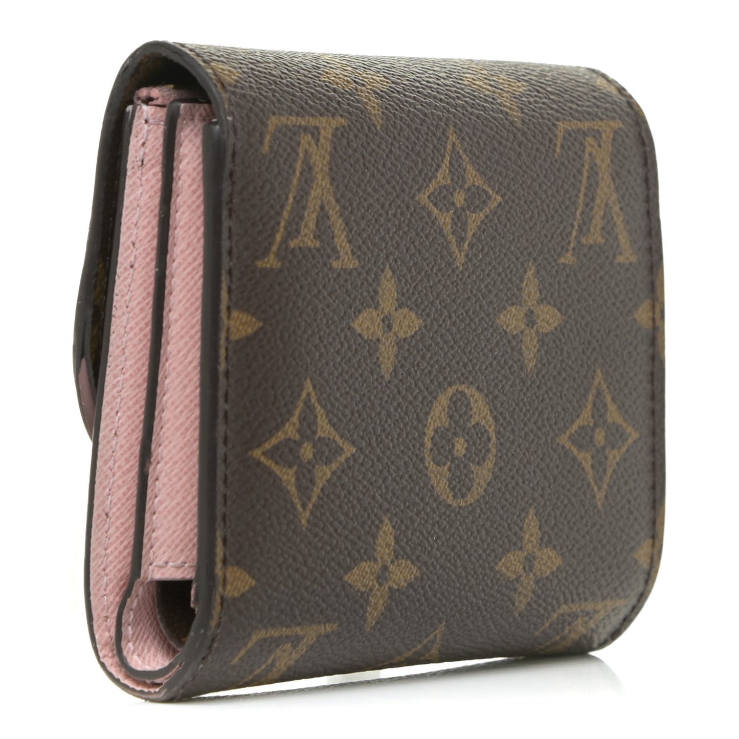 Monogram Ariane Compact Wallet Rose Ballerine